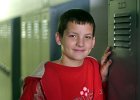 cody-lockerportrait.JPG  Cody Newton poses by his locker at Union Day School in Union Tuesday morning.