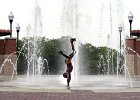 fountain.jpg  Aaron Woodruff, 11, of Spartanburg, plays in the newly-re-opened fountain at Barnet Park in Spartanburg Tuesday.