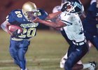 spartdor2.jpg  Spartanburg TB Kendrick Keenon, left, and Dorman&#39;s Darius Grady battle it out during the Dorman Spartanburg game Friday night at Wofford.